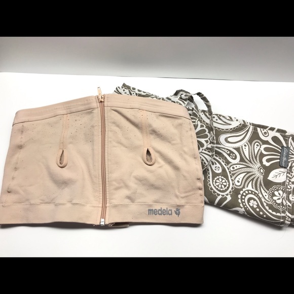 Medela Dresses & Skirts - Medela Pumping Bra Large BABY Eddie Bauer Pumping